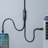 500-USB098BK USB TypeCケーブル 充電専用 PD100W対応 サンワダイレクト 74826005
