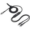 500-USB098BK USB TypeCケーブル 充電専用 PD100W対応 サンワダイレクト 74826005