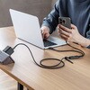 500-USB098BK USB TypeCケーブル 充電専用 PD100W対応 サンワダイレクト 74826005