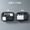 200-BAGIN038CL ガジェットポーチ クリア サンワダイレクト 74826048
