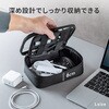 200-BAGIN038CL ガジェットポーチ クリア サンワダイレクト 74826048