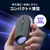 400-MAWB229BK 光学式マウス Bluetooth/ワイヤレス 充電式 サンワダイレクト 74826267