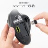 400-MAWBTB230BKV IRセンサートラックボール Bluetooth/ワイヤレス 高速スクロール サンワダイレクト 74826276