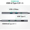 400-DKMP6GM ドッキングハブ USB TypeC サンワダイレクト 74826301