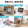 500-LAN6KCPD01 LAN変換ケーブル CAT6 RJ-45/USB TypeC サンワダイレクト 74826328