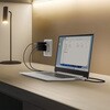 500-LAN6KCPD01 LAN変換ケーブル CAT6 RJ-45/USB TypeC サンワダイレクト 74826328