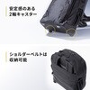 200-BAGCR015BK キャリングバッグ キャリータイプ リュック サンワダイレクト 74826380