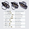 200-BAG187BK キャリングバッグ 本革 トート サンワダイレクト 74826389