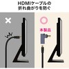 500-HD035MD HDMIアダプタ 下向き マグネット脱着 サンワダイレクト 74826441