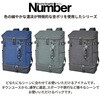 61007 Number 2段スクエアリュック 33L 61007 ブラック SIERRA FIELD 74965050