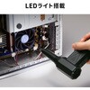 CD-ADE9BK エアダスター 電動 サンワサプライ 74996611