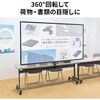 PRS-C80HD プロジェクタースクリーン 卓上 サンワサプライ 74996620