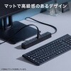 TAP-SPSLIM8MG-2W 電源タップ スリム マグネット/雷ガード付き サンワサプライ 74996656