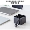 VGA-EXWHDBOX 収納ボックス ワイヤレスエクステンダー用 サンワサプライ 74996717