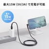 KU-CAL10TK2 USB TypeC-Aケーブル USB2.0 サンワサプライ 74996726