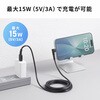 KU-CAL20TK2 USB TypeC-Aケーブル USB2.0 サンワサプライ 74996751