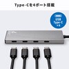 USB-10TCP38SV USBハブ USB 10Gbps サンワサプライ 74996778
