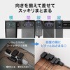 TAP-SPSLIM6MG-2W 電源タップ スリム マグネット/雷ガード付き サンワサプライ 74996796