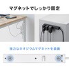 TAP-SPSLIM6MG-2W 電源タップ スリム マグネット/雷ガード付き サンワサプライ 74996796