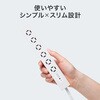 TAP-SPSLIM6MG-2W 電源タップ スリム マグネット/雷ガード付き サンワサプライ 74996796
