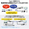 VGA-EXWHD12CSET エクステンダー HDMI(ワイヤレス)-USB TypeC接続 サンワサプライ 74996805