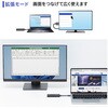 VGA-EXWHD12CSET エクステンダー HDMI(ワイヤレス)-USB TypeC接続 サンワサプライ 74996805