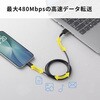 KU-CA10TK2 USB TypeC-Aケーブル USB2.0 サンワサプライ 74996848