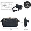 25966-01 国産牛革ウエストポーチ 平野鞄 75016719