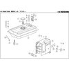 フランジボルト スタンダード発電機 GV-2000-AAA-0・GV-2300-AAA-0 部品 工進 75039074