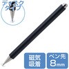 P-TPD03BK タッチペン スタイラスペン ディスクタイプ 超感度 キャップ付き マグネット付き エレコム 75079349