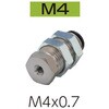 VPE-M4-FM6 真空パッドホルダ単体 直付型固定式 真空取出し口メネジ PISCO(ピスコ) 75083605