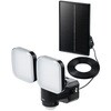 800-LED101 LEDセンサーライト ソーラー充電式 2灯 サンワダイレクト 75092477