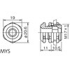 SYS-6 コードコンネ 大和電業 75093335