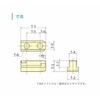 TN05PLUS チャック部品 特殊Tナット 3個セット 北川鉄工所 75122279
