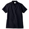 スクラブ(男女兼用・半袖) OV6503-9(ネイビー) 5L 住商モンブラン