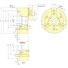 BR05 高精度大貫通穴径中空パワーチャック 北川鉄工所 75138248