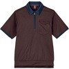 ポロシャツ CSP208-3(ブラウン) M カーシーカシマ