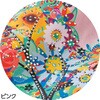 822231-01 822231 7分袖綿混ラインストーンTシャツサックスM～L ケアファッション 75146359