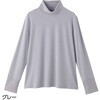 822215-03 822215 ハイネックTシャツグレーLL ケアファッション 75146465