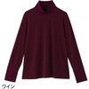 822215-43 822215 ハイネックTシャツワインLL ケアファッション 75146551