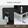 TSSB-0129(DBR) 宅配ボックス 大容量 収納庫 2way YAMAZEN(山善) 75155748