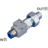 FCS500-H46A インライン形クリーンフィルタ FCS500シリーズ 樹脂タイプ CKD 75215928