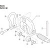 SCR1 スクリユ-カムクランプ スクリユ- スーパーツール 75250431