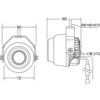 LWL-24S-M6 丸型LEDワーキングランプ KOITO(小糸製作所) 75257370