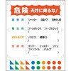 点検口用ステッカー[危険天井に…]マーク付 つくし工房