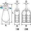 A-1271 滑車 豆ブロック 2車 水本機械製作所 75267626