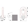 FE.DSR M12 UP 雌ネジダブルスイベルリングFE．DSR型 CODIPRO 75268771