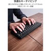 TK-QT11MUMBK 有線キーボード 静音 テンキーレス 日本語配列 USB接続(USB-A) AI起動キー搭載 排水機構 メンブレン エレコム 75277636