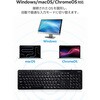 TK-QT11FUMBK 有線キーボード 静音 テンキー付き 日本語配列 USB接続(USB-A) AI起動キー搭載 排水機構 メンブレン エレコム 75277645