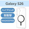 PM-G261MAG02WH Galaxy S26 (SC-51G) ケース ハイブリッド 衝撃吸収 MAGKEEP 磁力装着対応 エレコム 75277907